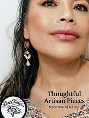 Desert Diva's Pink Peruvian Opal In Antiquated Copper Artisan-Made Earrings